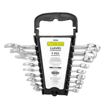 Llaves combinadas 9 piezas 2984 Lion Tools