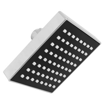Regadera cuadrada 10 cm cromo IML