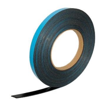 Cinta doble cara negra 18 mm X 10 m Ergy