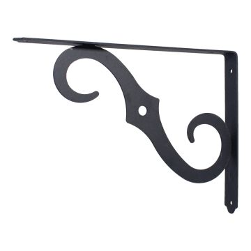 Ménsula Ornamental negra 10" x 7" 1020 Handy Home