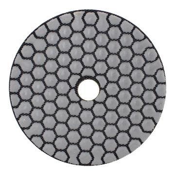 Pad de diamante #1 para uso en seco con velcro 4" ONG NAMO