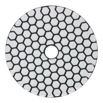Pad de diamante #4 para uso en seco con velcro 4" ONG NAMO