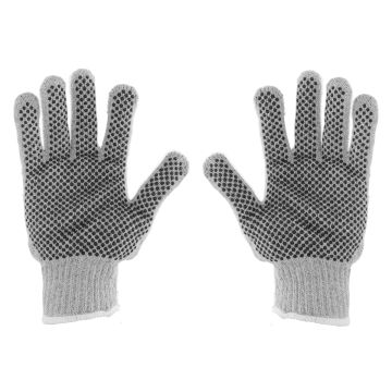 Guante de algodón antiderrapante con puntos PVC (dos lados) JAVASAFETY