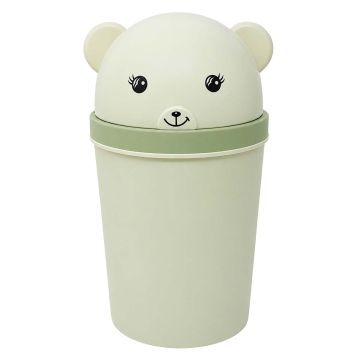 Bote de basura infantil con diseño de Oso