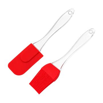 Set de brocha y espátula de silicón para repostería