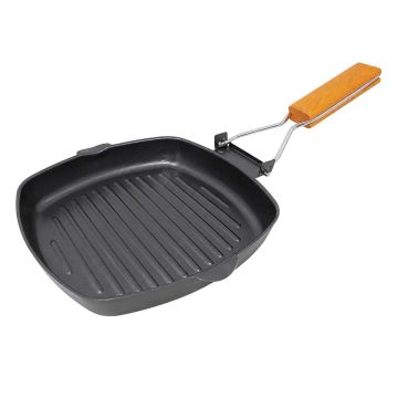Sartén Grill cuadrado antiadherente 20 cm