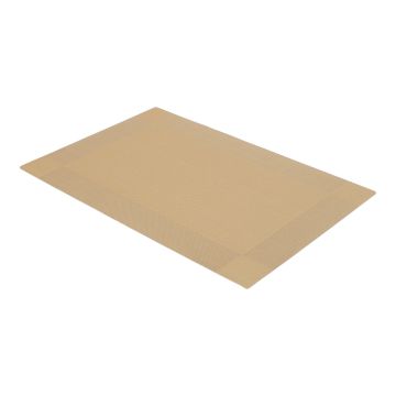 Mantel individual lavable dorado MH-2