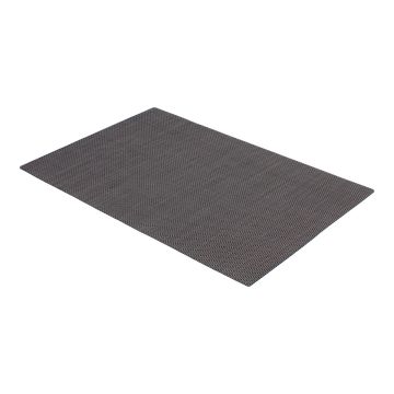 Mantel individual lavable rayas negro MH-5 