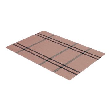 Mantel individual lavable cuadros azul MH-1