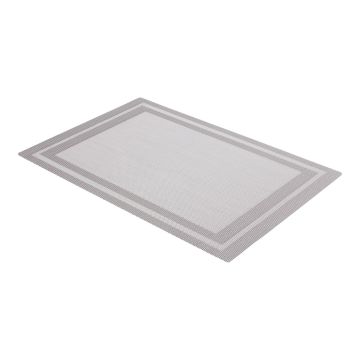 Mantel individual lavable gris MH-3