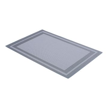 Mantel individual lavable gris claro MH-3