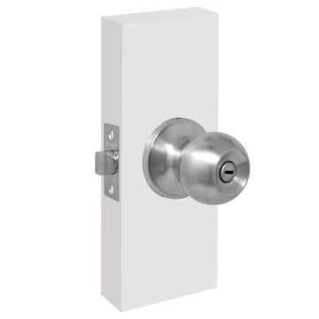 Cerradura de pomo para baño acero inoxidable PF0091 Top Forge