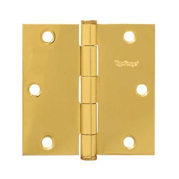 Bisagras 3" x 3" latonado premium 2 piezas PF0120 Top Forge
