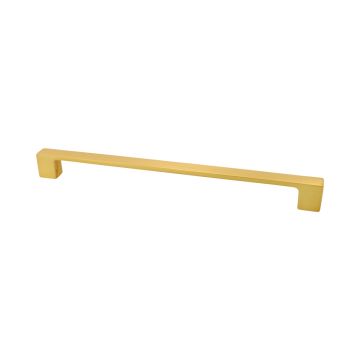 Jaladera de Aluminio 256 mm latón satinado 791-1586 Herrasa