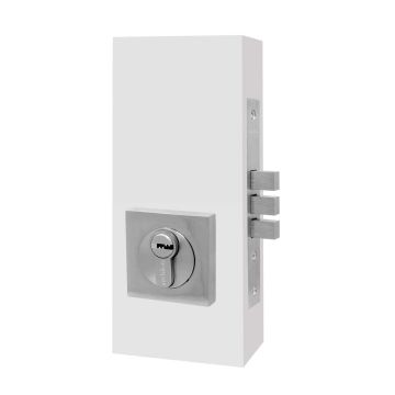 Cerradura italiana extra cuadro acero inoxidable 1513 Ashico