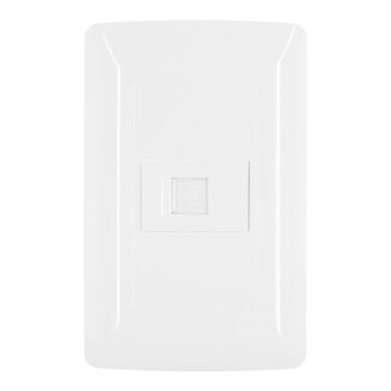 Placa con toma telefónica línea Toscana 4257 Sanelec