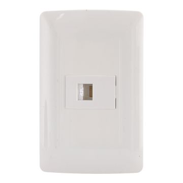 Placa con toma para Modem línea Universal 4573 Sanelec