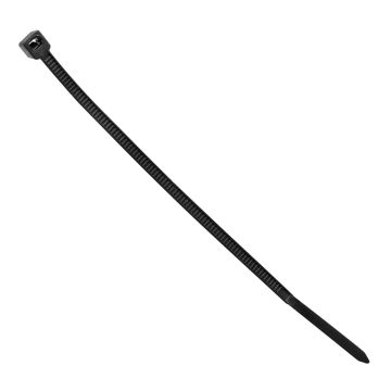 Cinchos de plástico 100 mm x 2.5 mm negro 100 piezas 5772 Sanelec