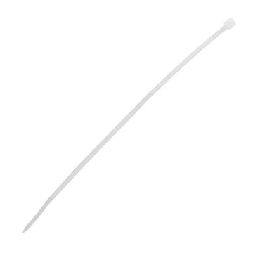 Cinchos de plástico 450 mm x 4.8 mm blanco 50 piezas 5788 Sanelec