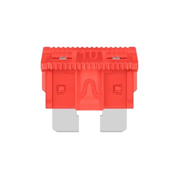 Fusible automotriz de 32 Vcc 10 A, rojo FA 10 Steren
