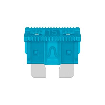 Fusible automotriz de 32 Vcc 15 A, azul FA 15 Steren