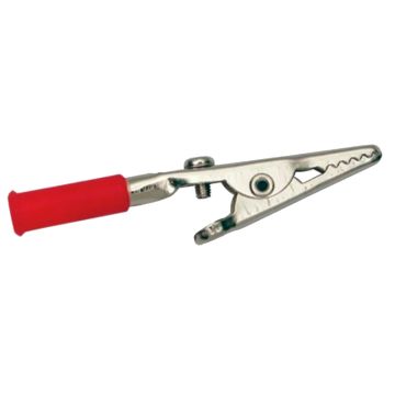 Caimán mediano para conector tipo Phillips (banana), rojo CAI-103R Steren