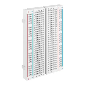 Mini protoboard de ensamble a presión, 1 bloque y 2 tiras 509-003 Steren