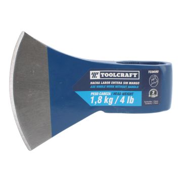Hacha labor entera 4 lb sin mango TC0690 Toolcraft