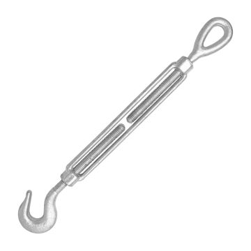 Tensor de gancho y argolla de acero forjado 7/8" x 1/2" TC2627 Toolcraft