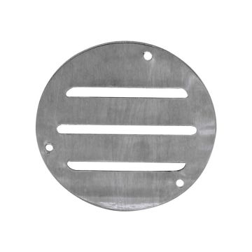 Rejilla de aluminio para cespol con tornillos