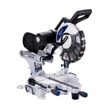Sierra de Inglete compuesta con brazo telescópico 12" Tc4487 Toolcraft