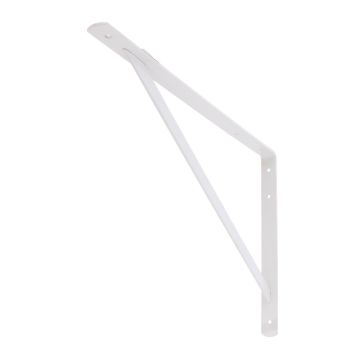 Ménsula reforzada blanca 10" x 16" TC5722 Toolcraft