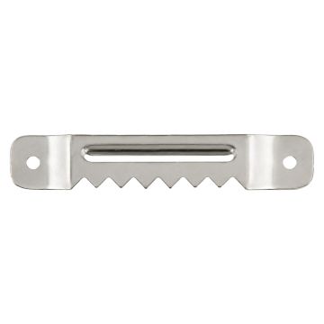 Colgador dentado metálico para cuadros 72 x 12 mm