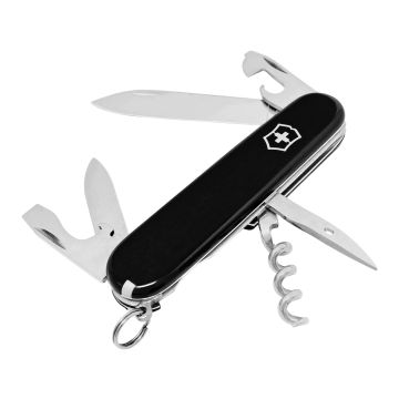 Navaja de bolsillo mediana Spartan Onyx Black 1.3603.31 Victorinox