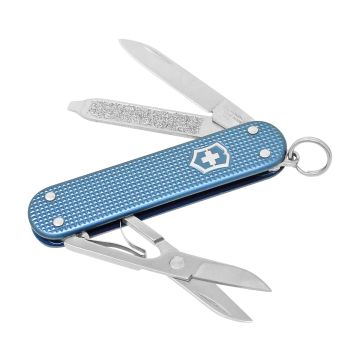Navaja de bolsillo pequeña de edición limitada en azul glaciar Classic SD 0.6221.L26 Victorinox