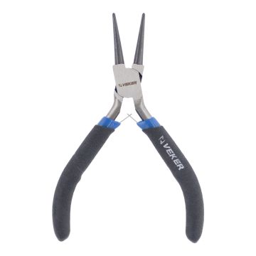 Mini pinza de punta redonda 5" 12666 Veker