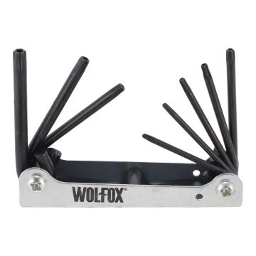 Llaves Torx tipo navaja 8 piezas WF4545 Wolfox