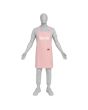 Delantal impermeable rosa Smile