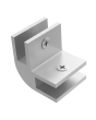 Conector para vidrio "L" Herralum
