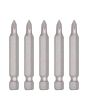 Juego de 5 puntas PH0 Phillips 2" 10609 Adir