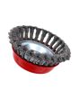 Carda de copa alambre trenzado fino 5" 10674 Adir