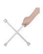 Llave de cruz Satinada 14" 1071 Adir