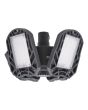 Lámpara solar recargable de emergencia tipo ventilador con 4 paneles 5 W 10730 Adir