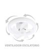 Ventilador movimiento oscilatorio con lámpara LED 48 W 10733 Adir
