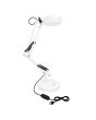 Luminario LED 7W de escritorio 2 en 1 USB Blanco Mate 10774 Adir