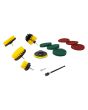 Juego de 12 Cepillos para taladro 11539 Adir
