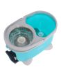 Kit de limpieza cubeta con pedal y MOP giratorio 12031 KLINPLUS