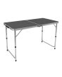 Mesa plegable tipo portafolio 120 cm Negra 12142 Deco Hogar