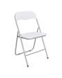 Silla plegable acojinada color blanco 12152 Deco Hogar