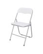 Silla plegable acojinada color blanco 12152 Deco Hogar